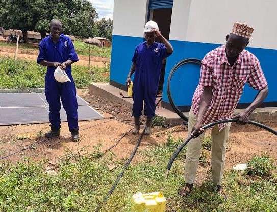 Construction of Bidibidi Zone VI piped water supply